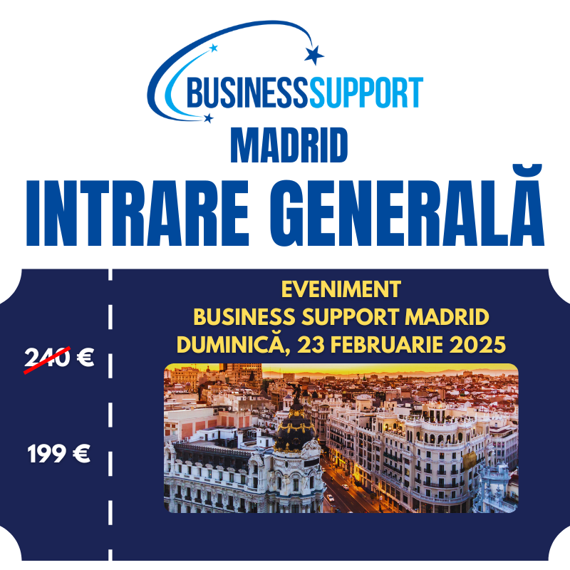 Intrare Generală Madrid - Preț 240€ – Preț Redus 199€