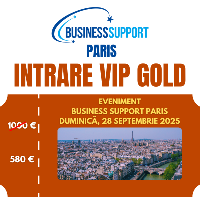 Intrare VIP GOLD Paris - Preț 1000€ - Preț Redus 580€-2025-banner