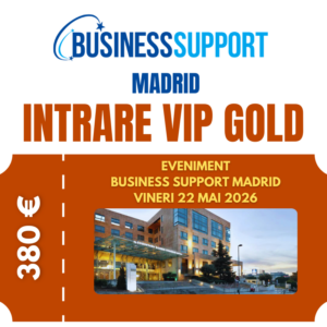 Intrare VIP GOLD Forumul antreprenorilor în construcții Madrid - Preț 380€