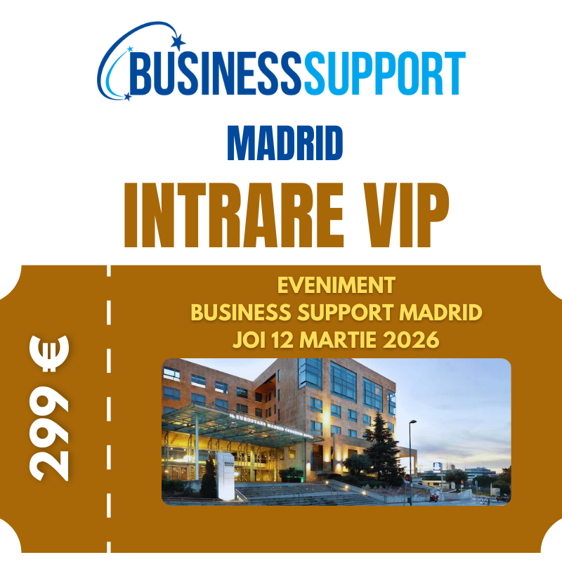 Intrare VIP Forumul antreprenorilor în construcții Madrid - Preț 299€