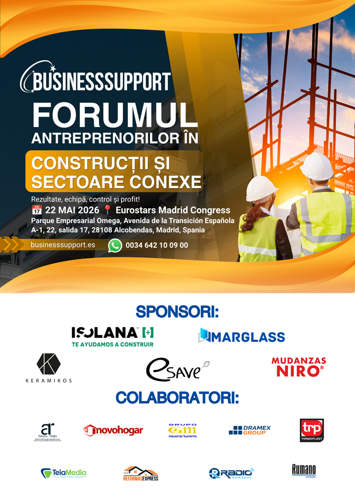 BUSINESS SUPPORT MADRID BILETE 22 MAI 2026-afis